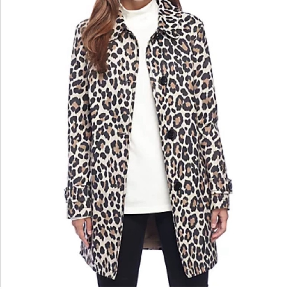 Kate Spade
Leopard Print
Trench‎ Raincoat Size Medium